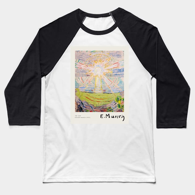 The Sun Baseball T-Shirt by MurellosArt